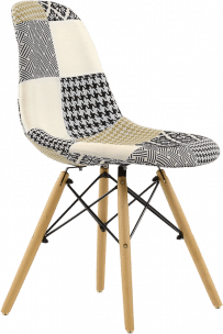 Стул Style DSW Patchwork трехцветный
