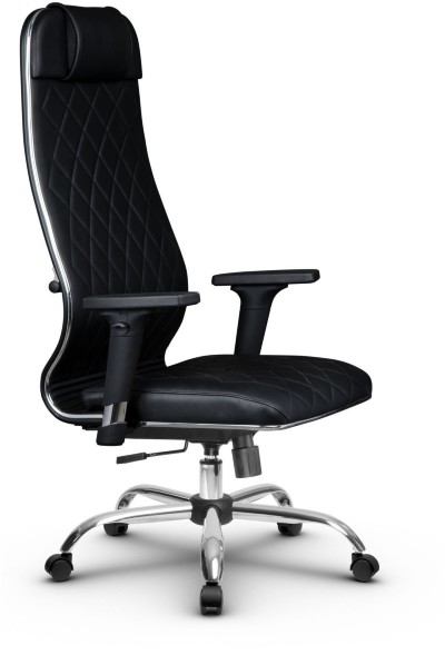 Кресло офисное Metta L  NewLeather (хром ов. сеч.) 