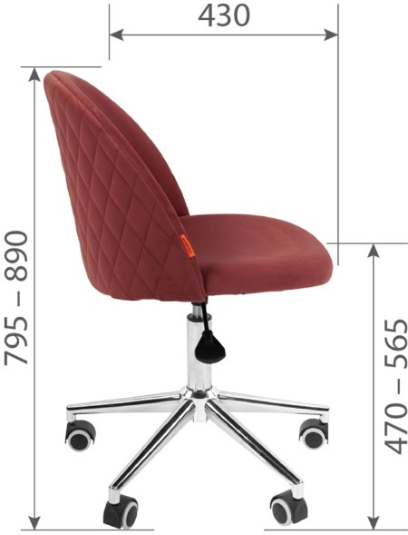 Кресло офисное CHAIRMAN HOME 118